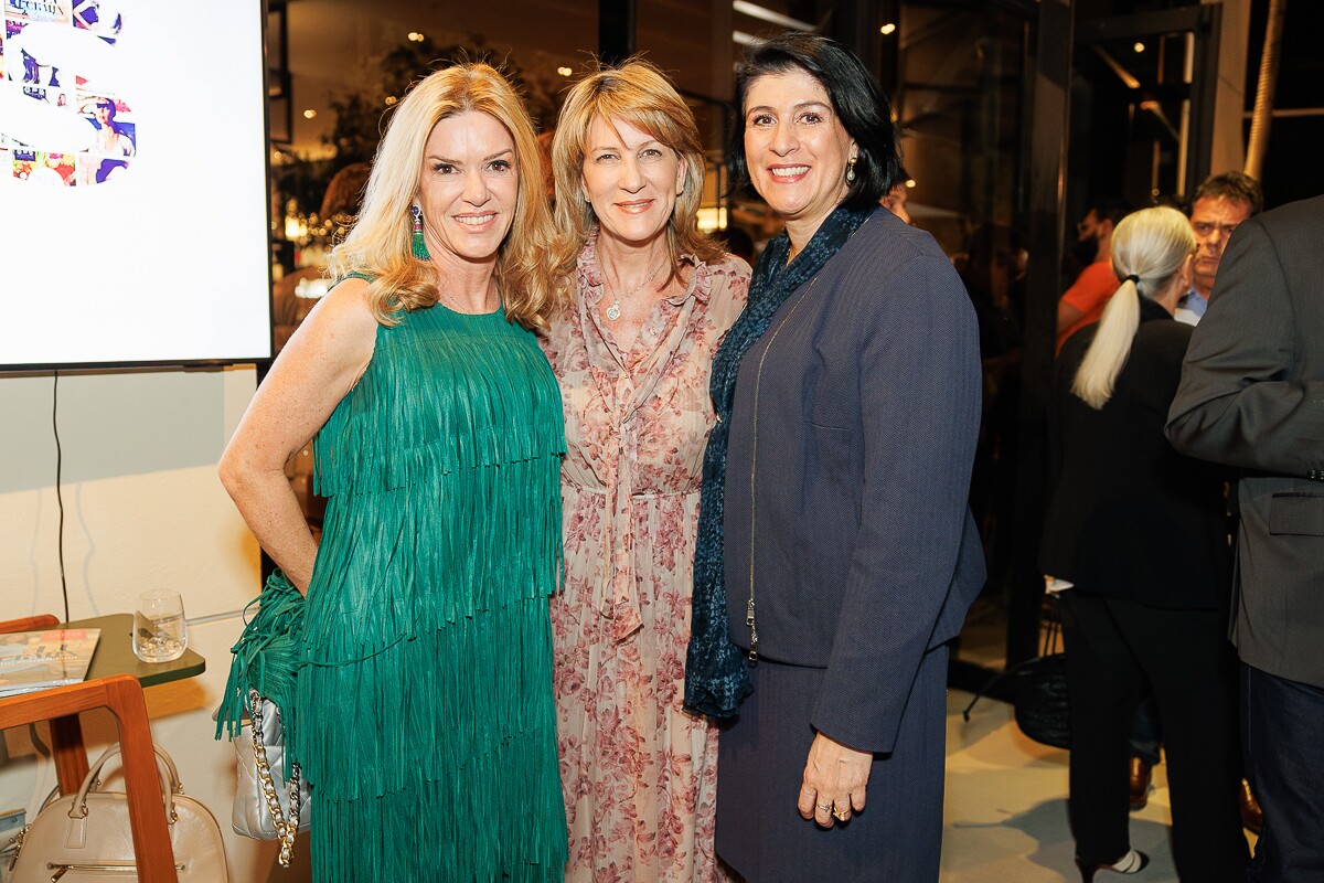 Claudia Maldonado, Monica Monteiro e Beatriz Guimarães