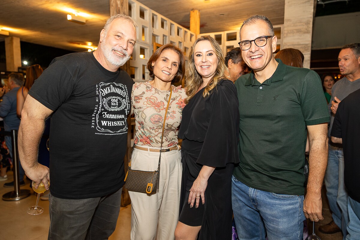 Daniel Pinardon, Elsa Brilhante, Tati Pinardon e Adrian Varela