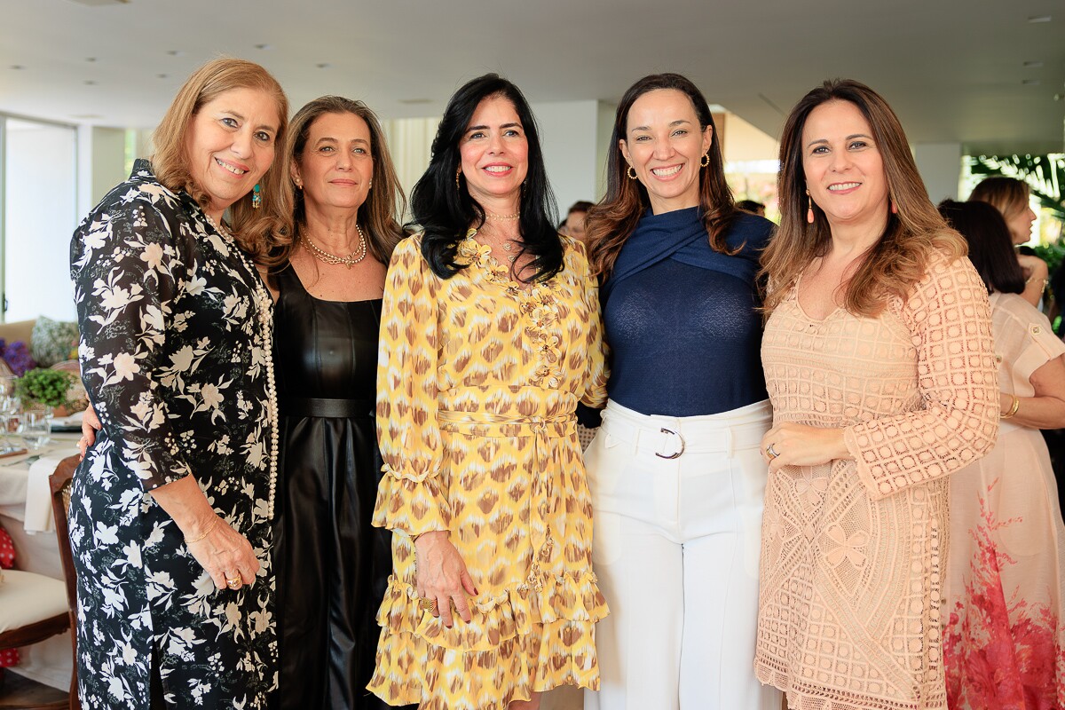 Dulce Tanuri, Andrea Toledo, Sônia Gontijo, Tatiane Araújo e Luciana Roscoe