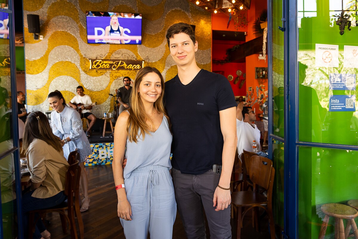 Eduarda Vidal e Dante Pucci