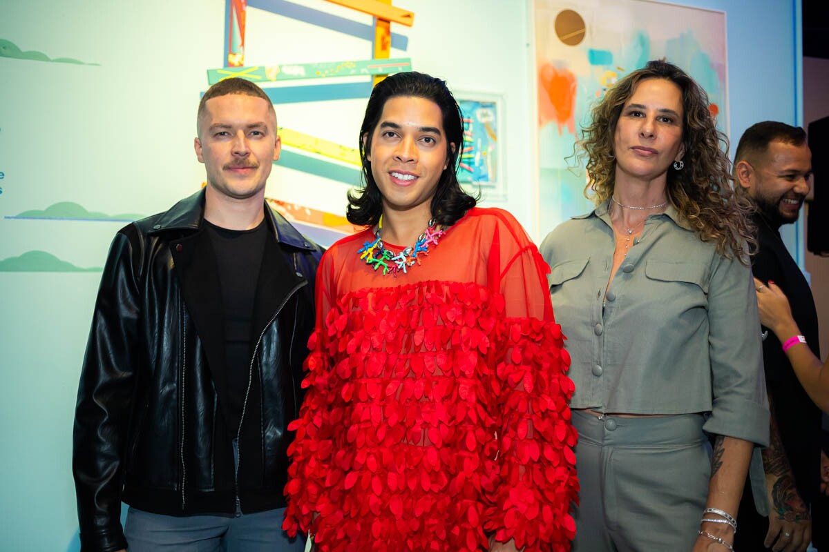 Eduardo Ganassin, Ivson Samabourque e Renata Ferraz