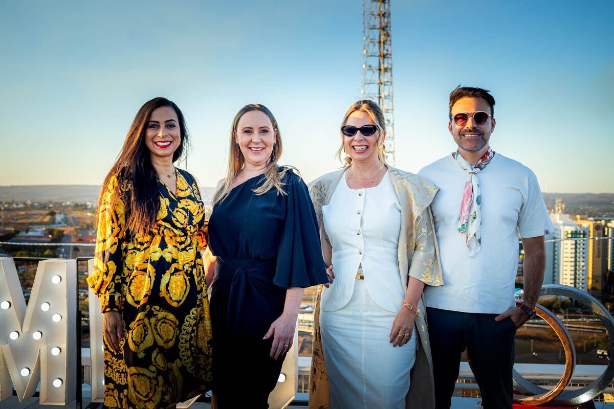 Eliza Borges, Tati Pinardon, Silvia Bueno e Thiago Malva