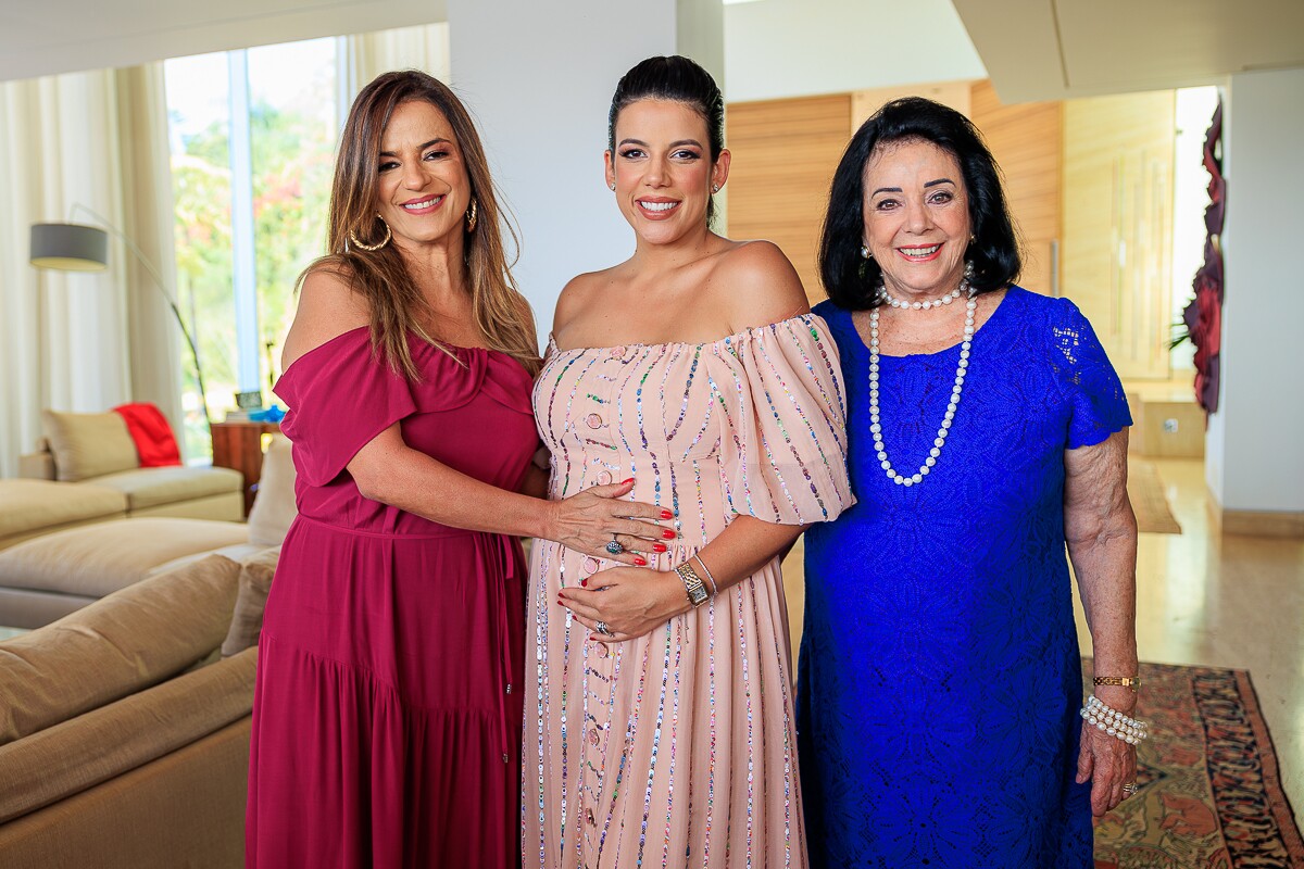 Fátima Corrieri, Marcela Vaz e Iara Corrieri de Castro