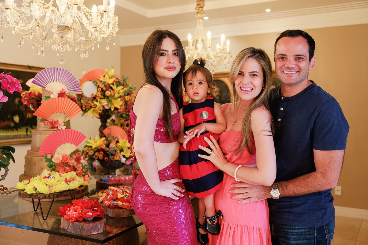 Fernanda Miziara, Mel, Mariana Miziara e Fábio Monteiro