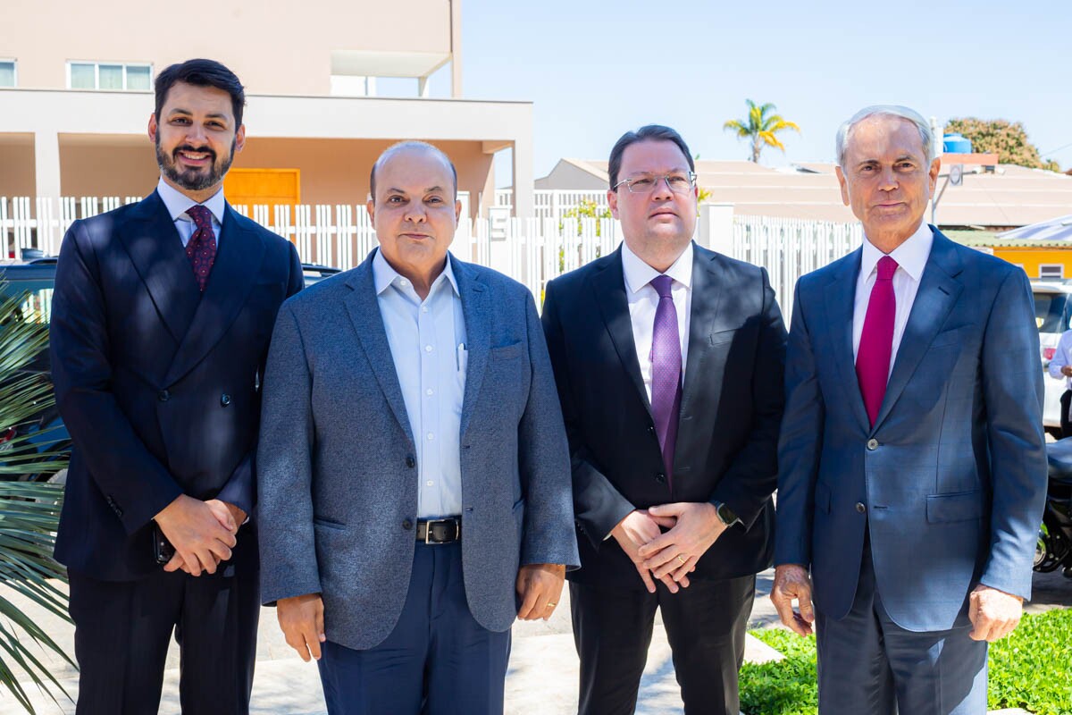 Fernando Cavalcanti, Ibaneis Rocha, Ney Ferraz e Paulo Octávio