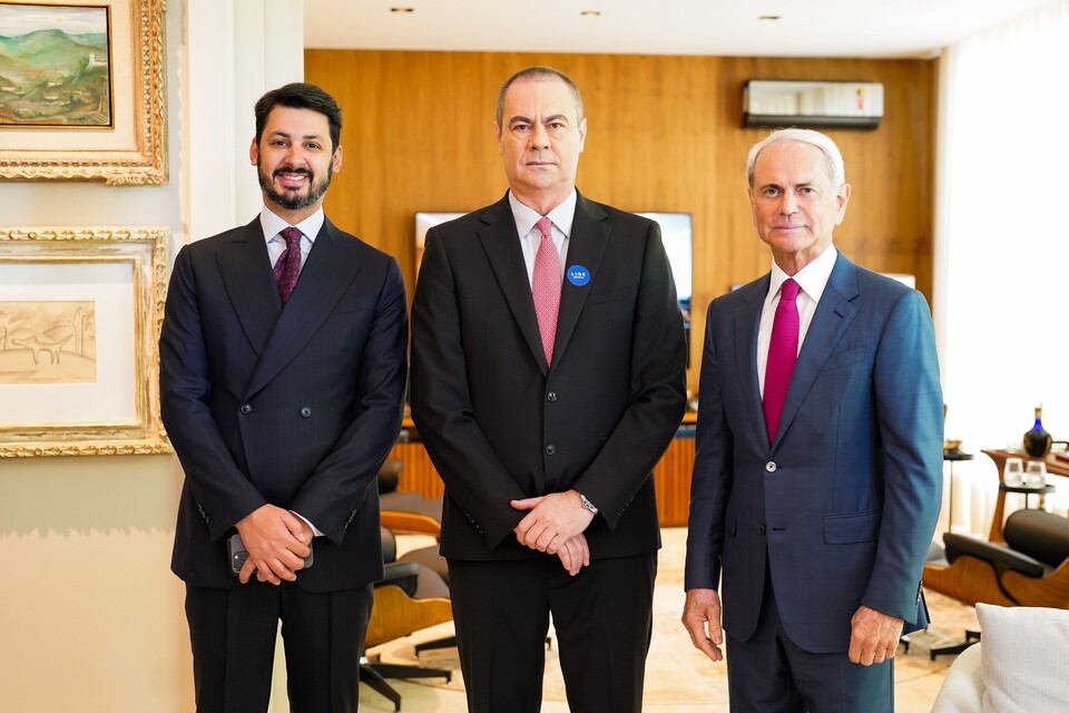 Fernando Cavalcanti, José Aparecido e Paulo Octávio - Foto Celso Junior