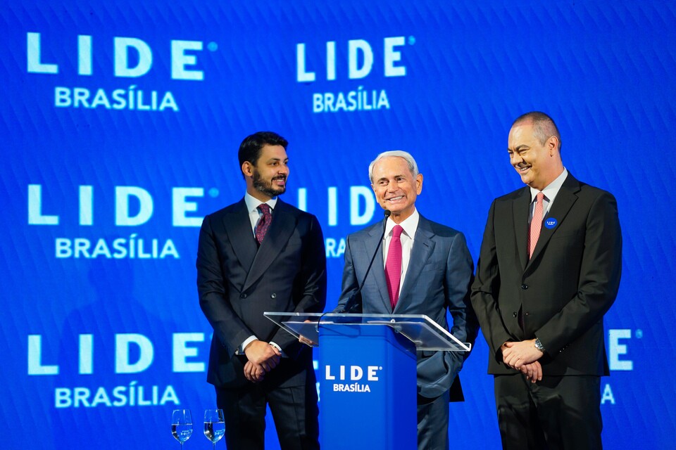 Fernando Cavalcanti, Paulo Octávio e José Aparecido | Foto: Celso Junior