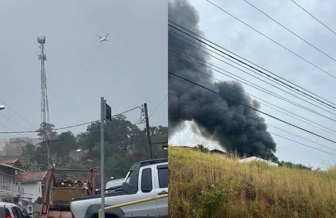 Queda de avião em Vinhedo (SP)