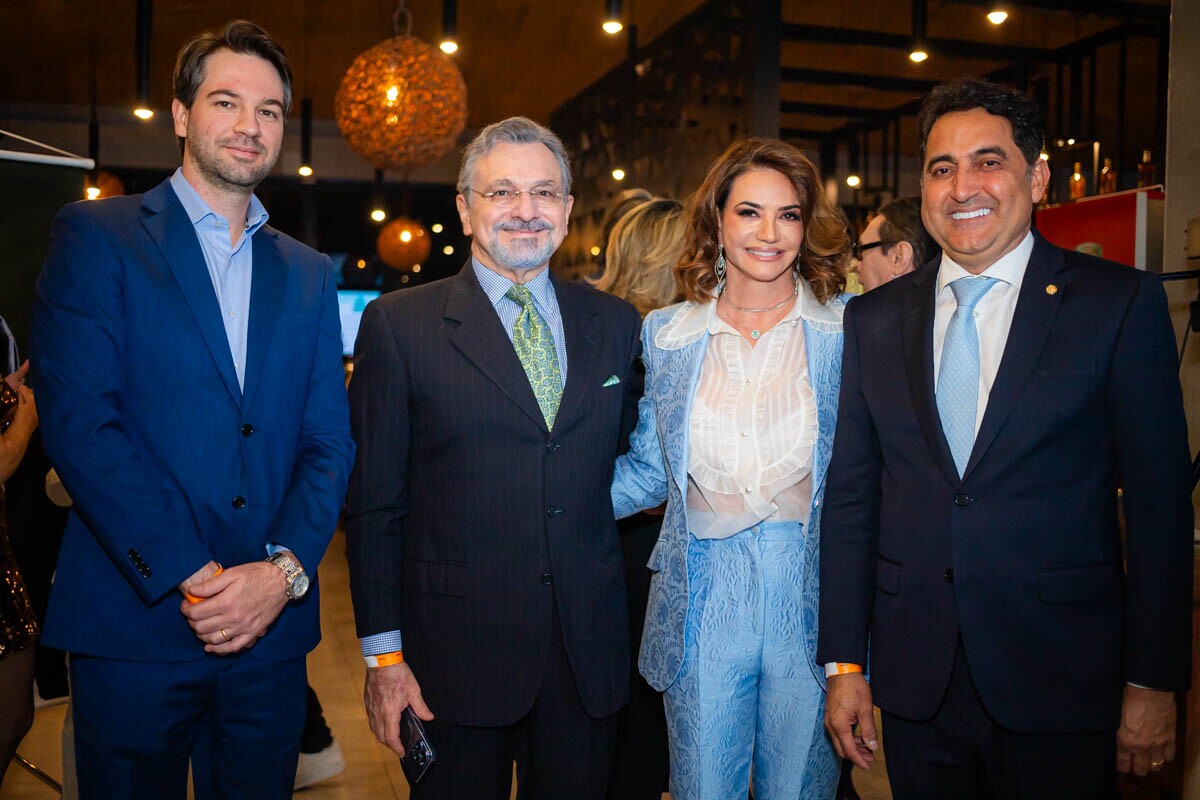 Herbert Serralha, Luiz Afonso de Medeiros, Isabella Carpaneda e Gilvan Máximo