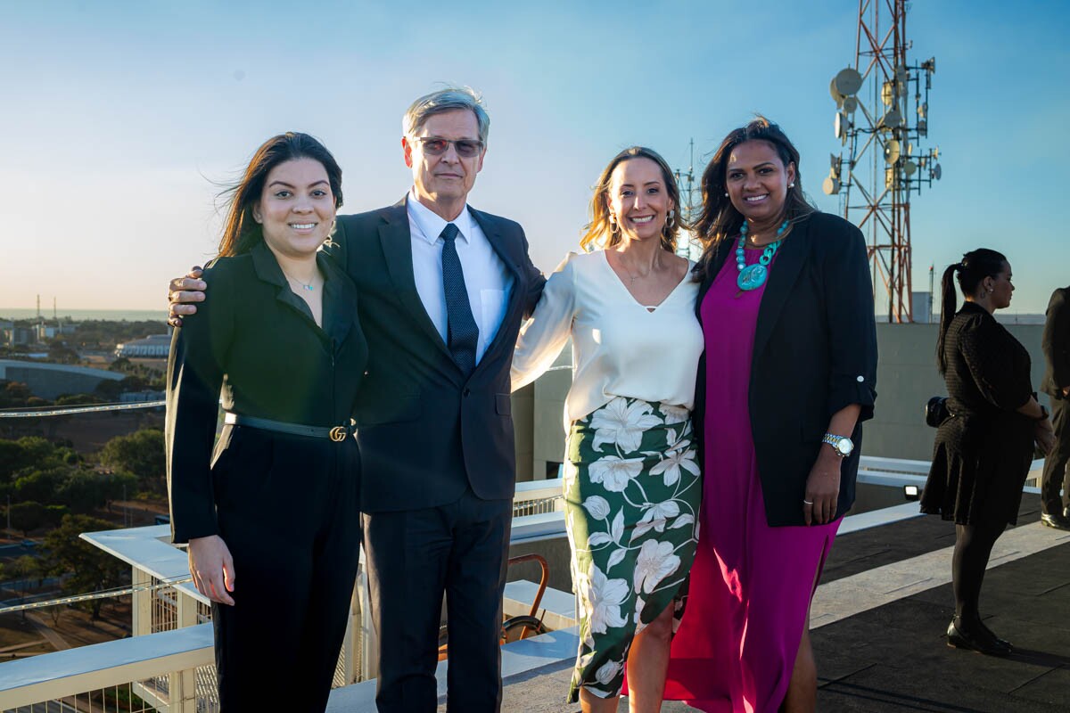 Izabelly Romão, Jacques Bezencon , Bruna Gomes e Neuzinha Pereira