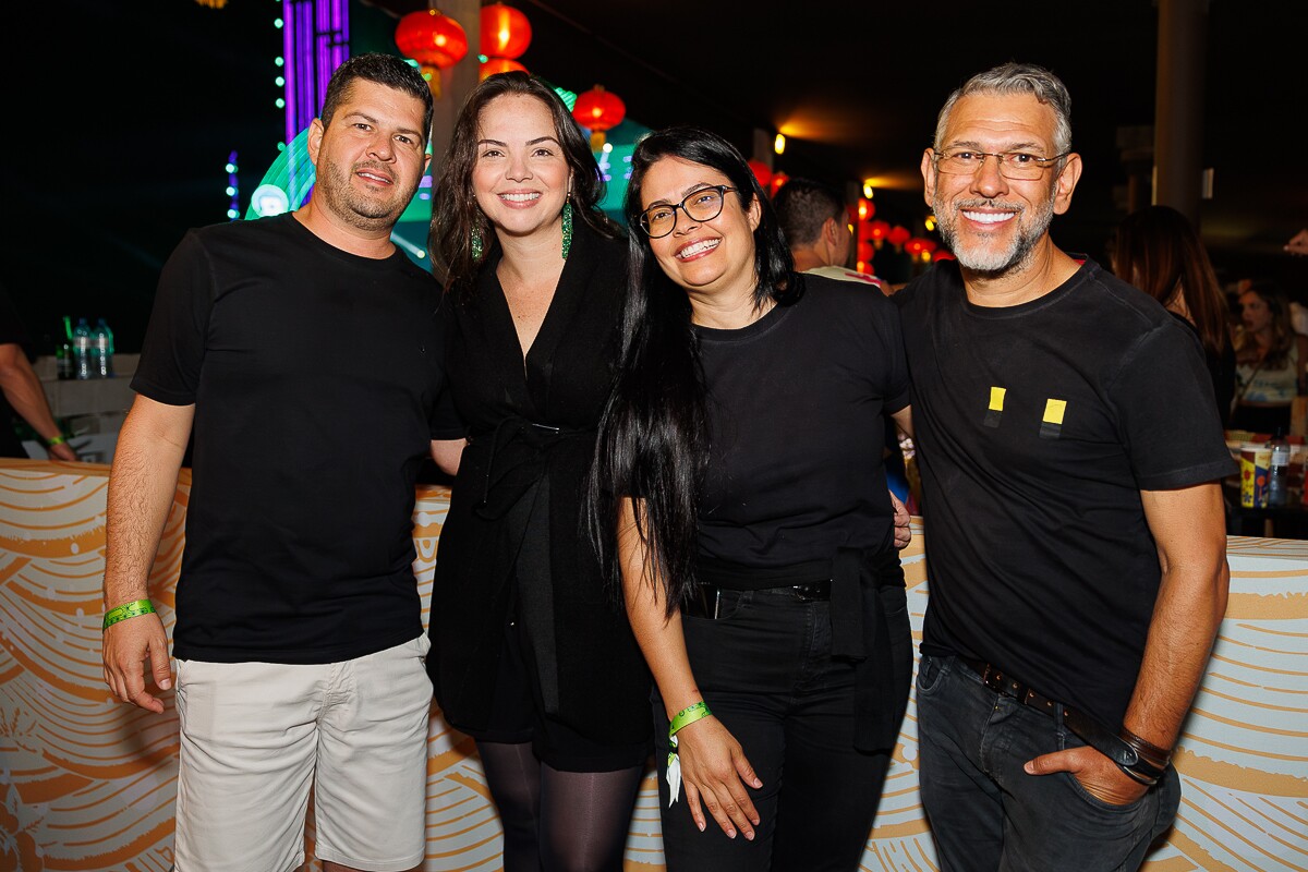 Jorge Wilmersdorf, Marcela Itacarambi, Vanessa Oliveira e Will Madson