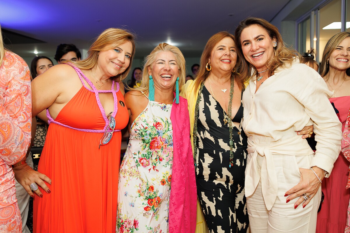 Juliana Amaral, Sônia Pinheiro, MAria Cláudia Miziara e Benigna Venâncio