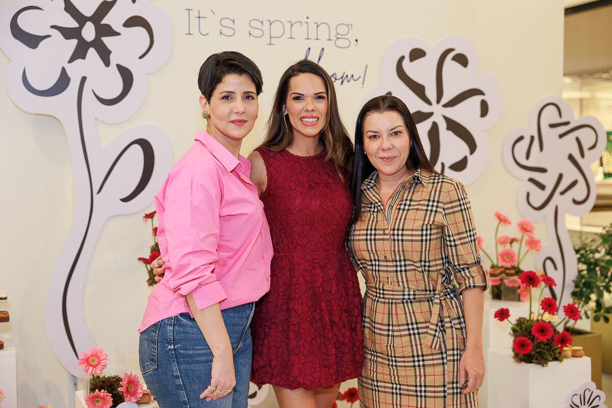 Juliana Queiroz, Juliana Ingles e Ludmila Figueiredo