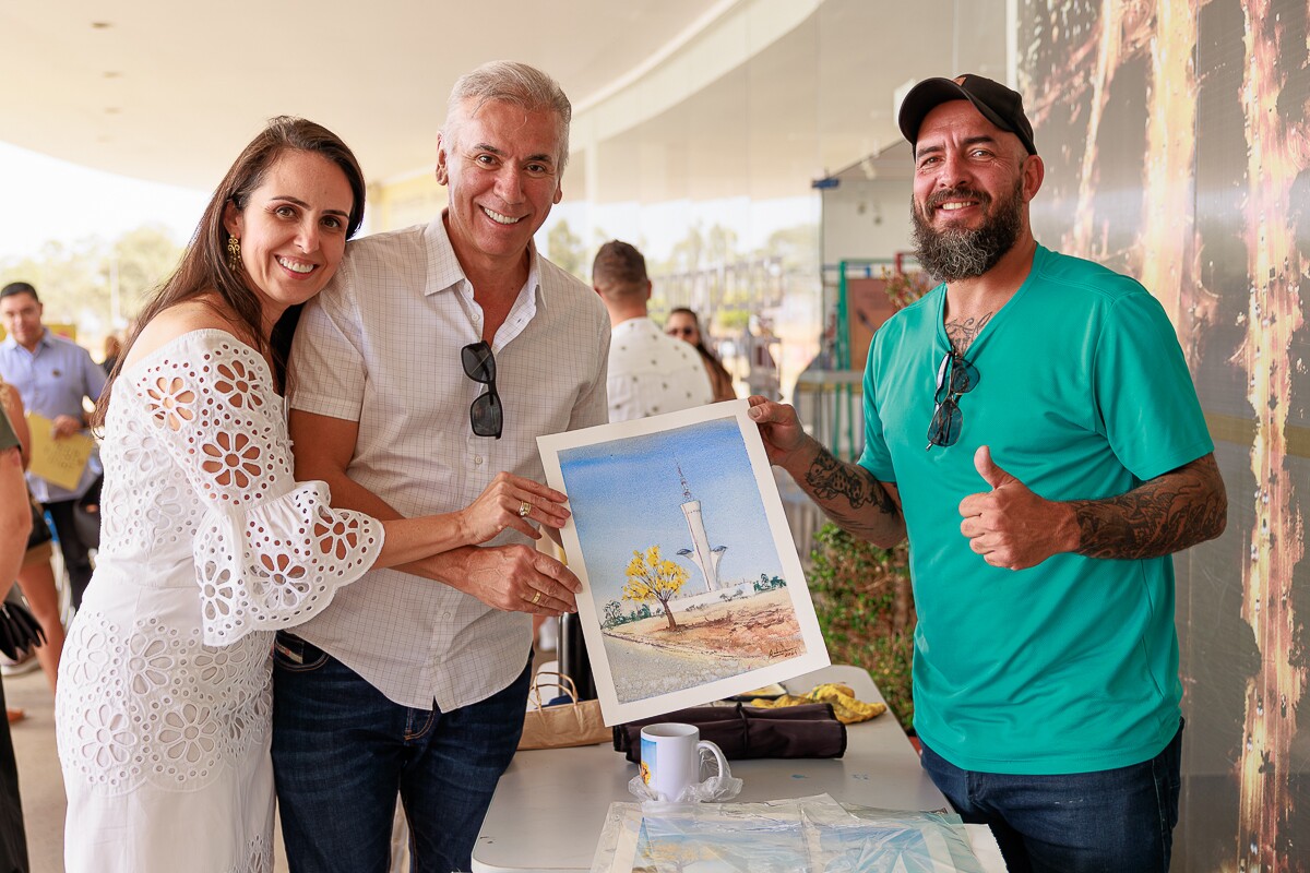 Karine Câmara, Leonardo Prudente e Fernando Rabuja