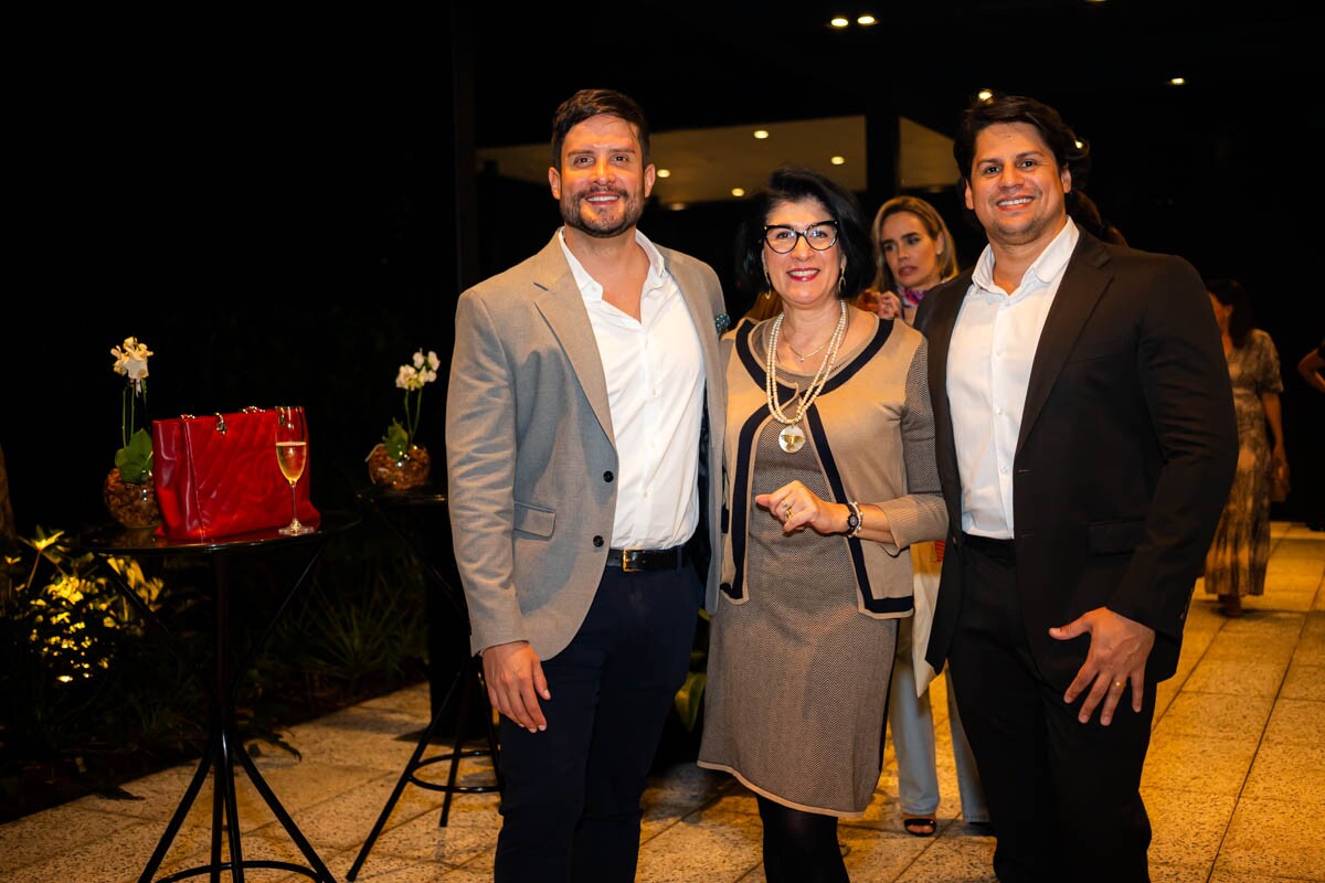 Leonardo Coutinho, Beatriz Guimarães e Pedro Barbosa