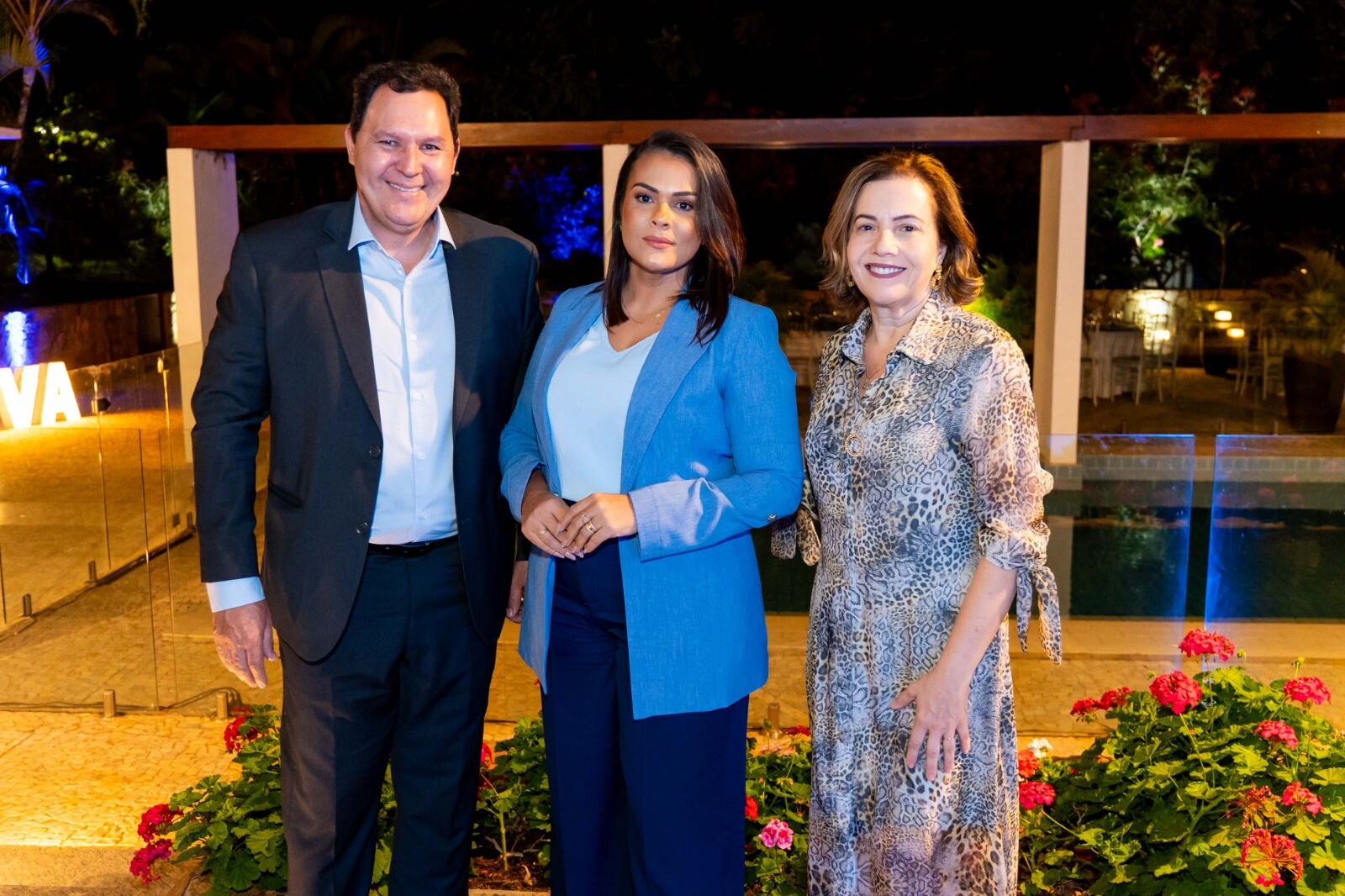 Leyder Rodrigues, Ivy Serpa e Bernadete Moreira