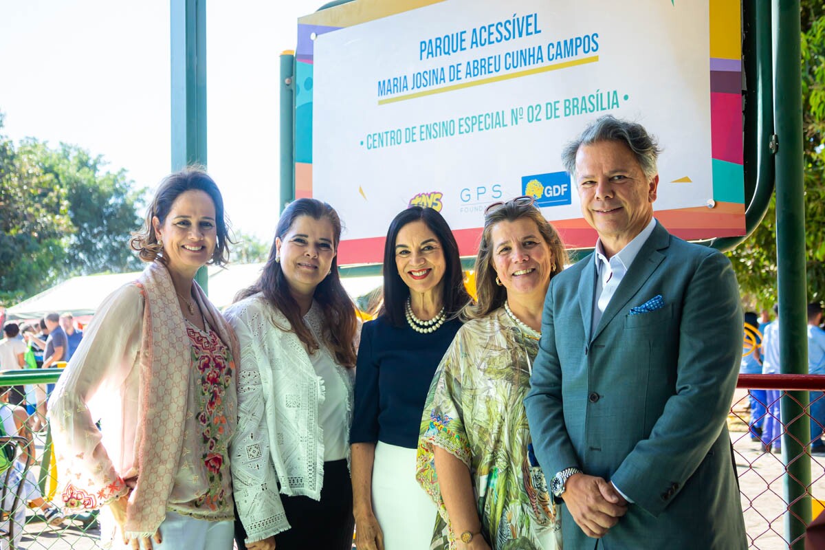 Liliana Cunha Campos, Ana Maria Cunha Campos,Lu Alckmin, Ana Luísa Cunha Campos e Fabiano Cunha Campos 