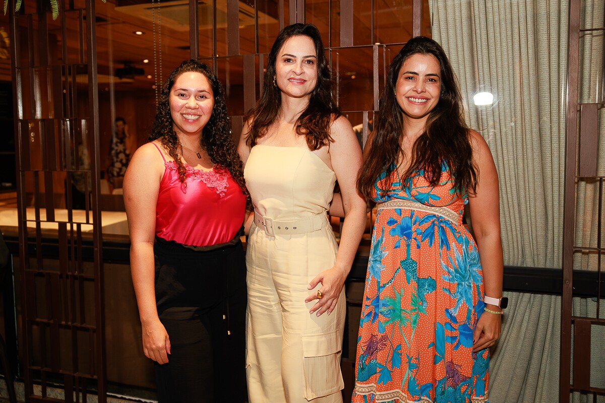 Lívia Bruno, Aline Cristina e Malu Passini