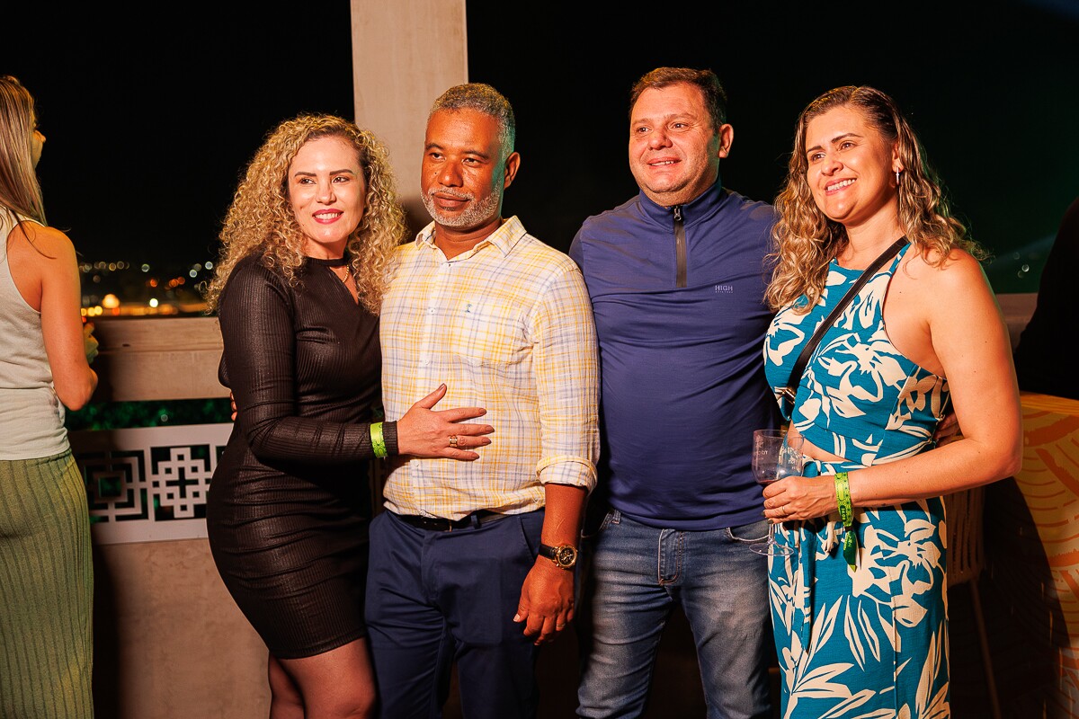 Lúcia Soares, Ayres Filho, Bruno Pallavicini e Elara Pallavicini