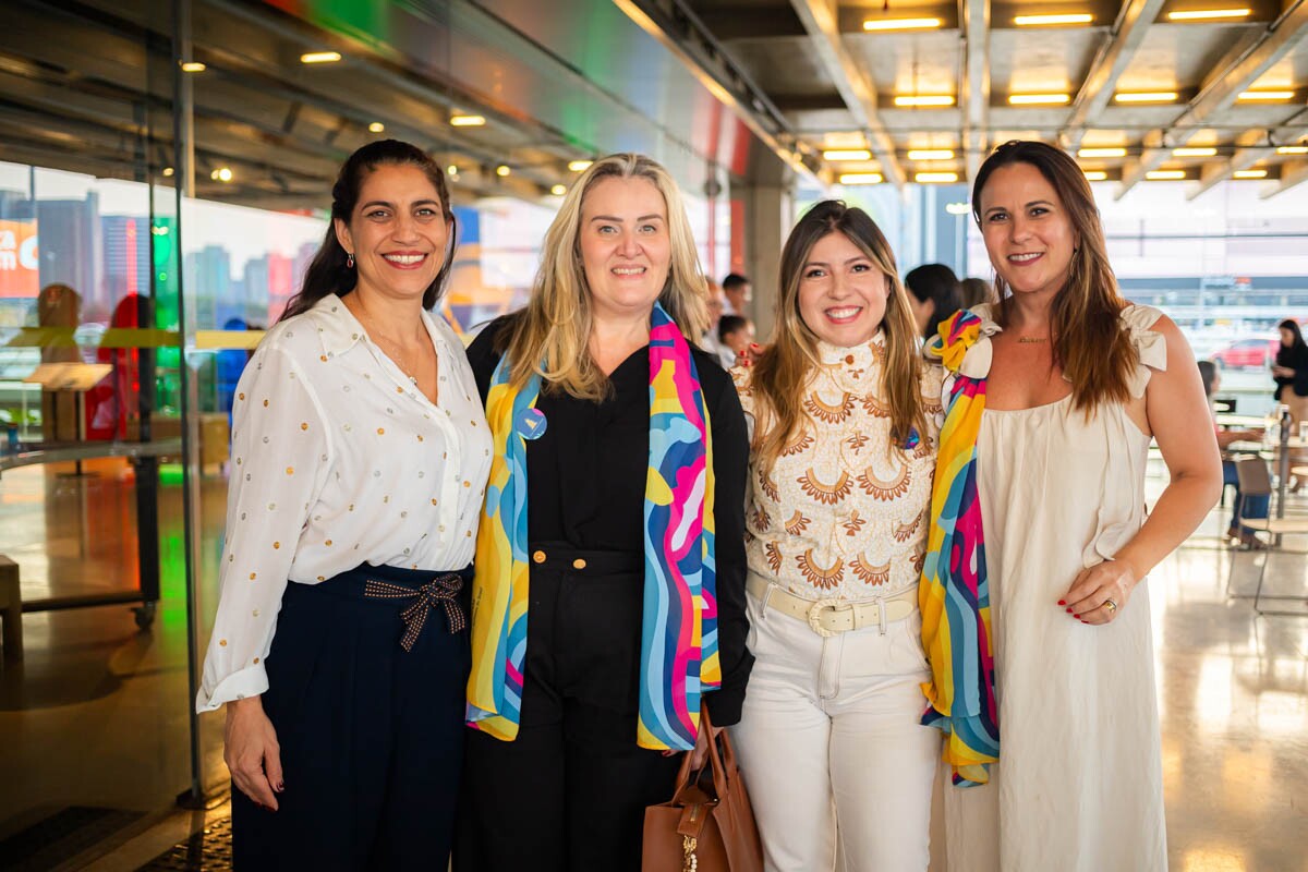 Luciana Barbosa, Luciana Soares, Aline Barbosa e Luciana Roscoe