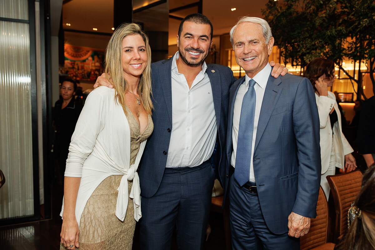 Luís Miranda, Natália Miranda e Paulo Octavio