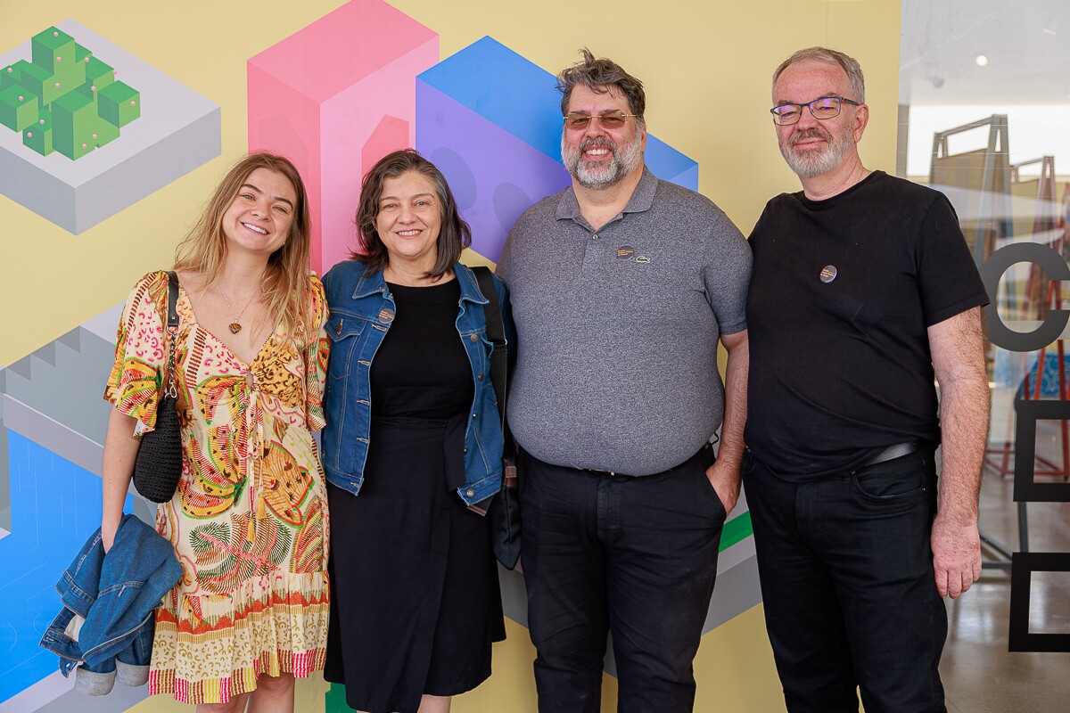 Luísa Queiroz, Eneida Figueiredo, Marcelo Júdice e Wagner Alves