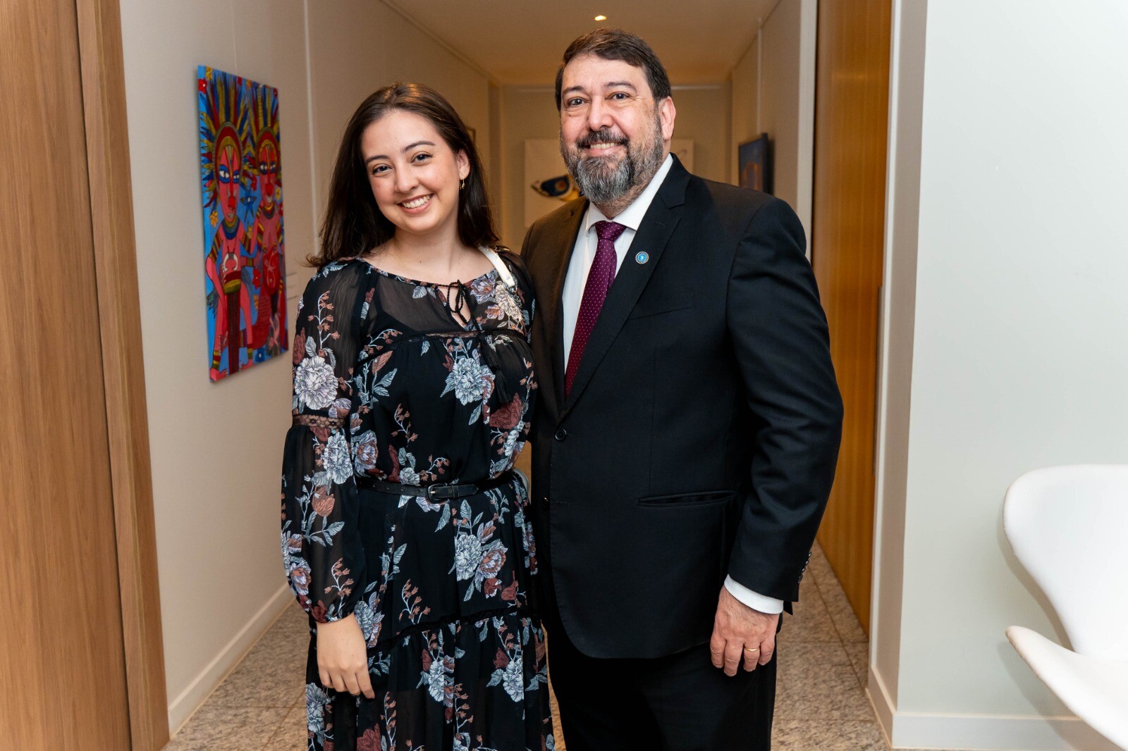 Luiza Cordoba e Luiz César