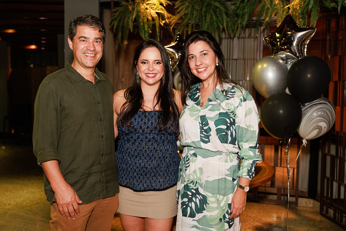 Marcelo Brandão, Marcella Oliveira e Adriana Seidel