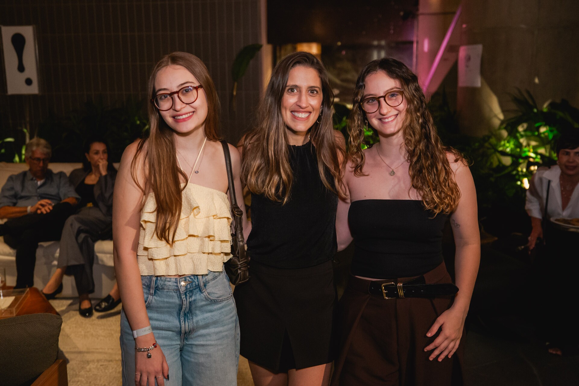 Mariana Campos, Gabi Gontijo e Júlia Campos (Foto: Cortesia/Breno Esaki)