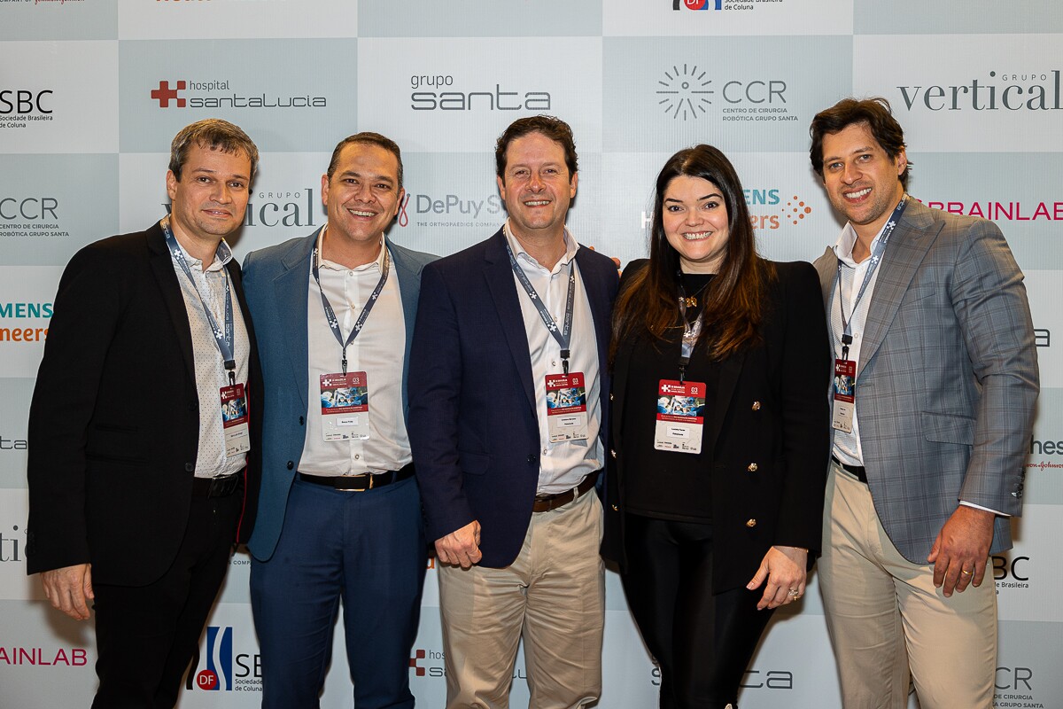 Mário Bringel, Breno Frota, Cristiano Meneses, Luciana Ferrer e Rodrigo Lima