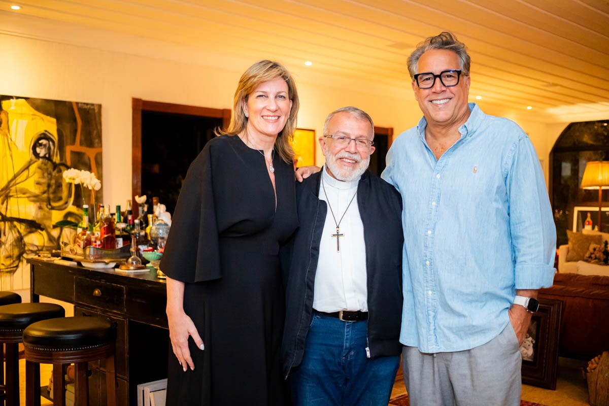 Mônica Monteiro, Padre Henrique e Fernando Schiavo