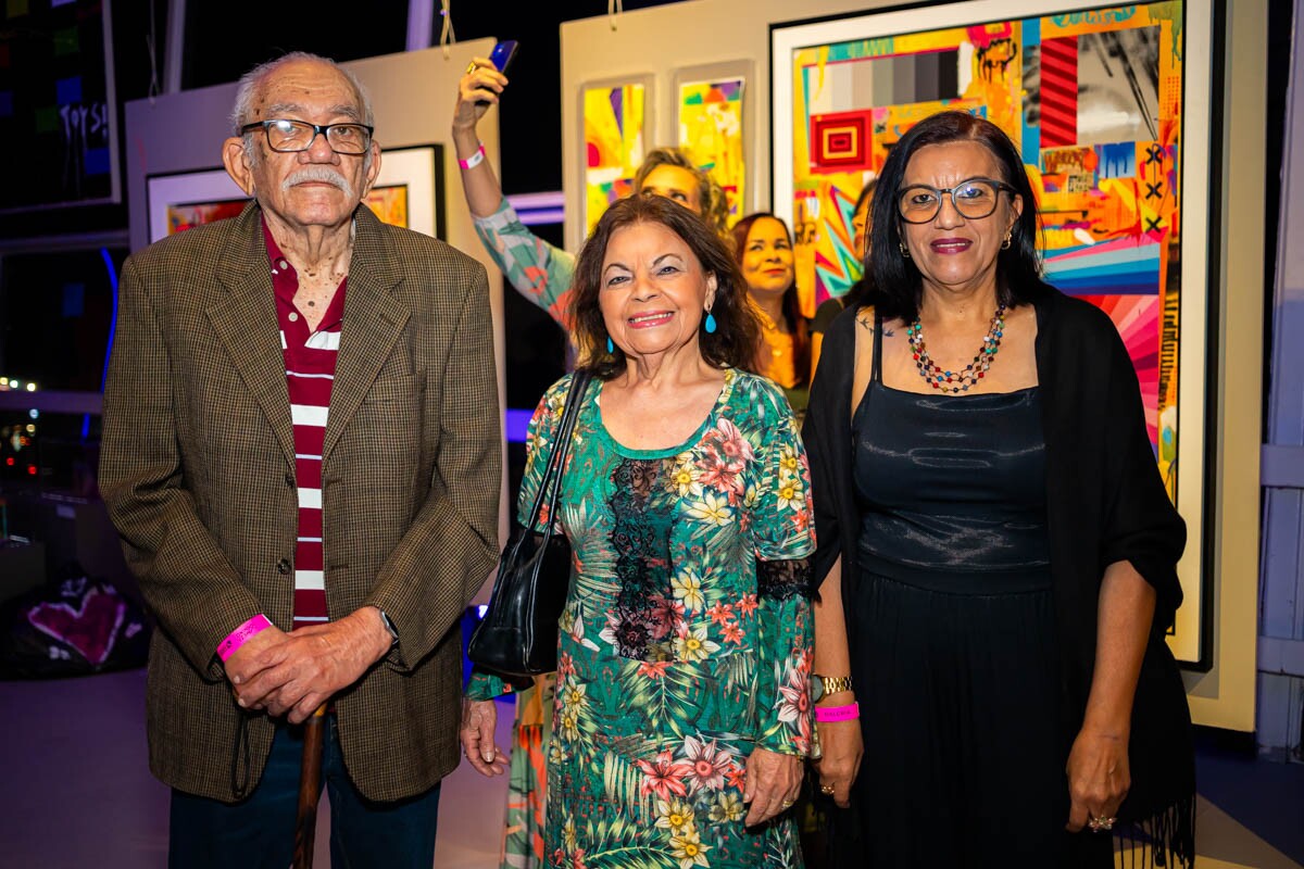 Nelso Gonzaga, Josadete Moraes e Suzy Mary