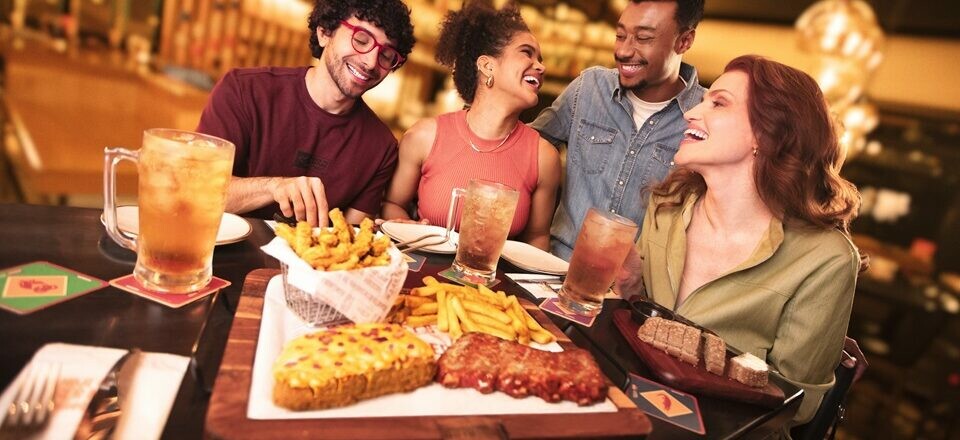 O objetivo do novo menu do Outback é incentivar os clientes a compartilhar as porções