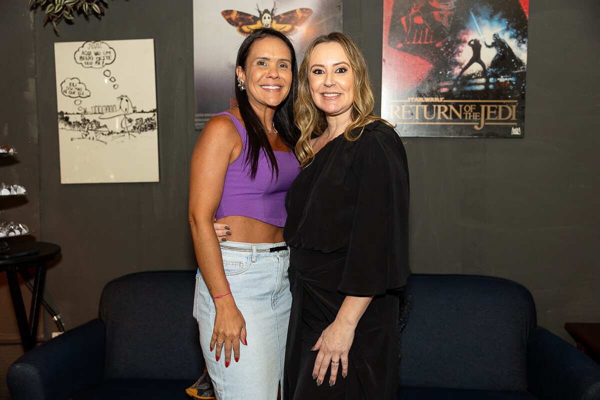 Patrícia Laender e Tati Pinardon