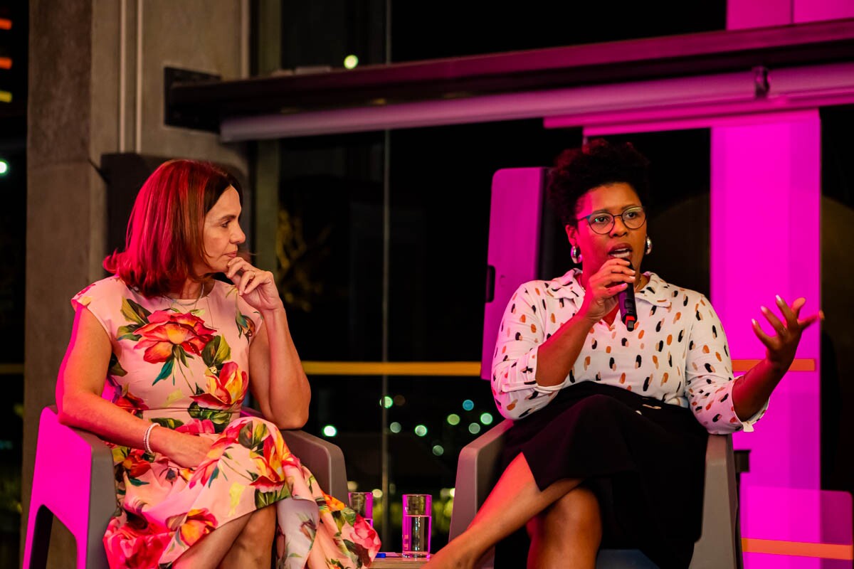 Paula Santana e Roberta Eugênio