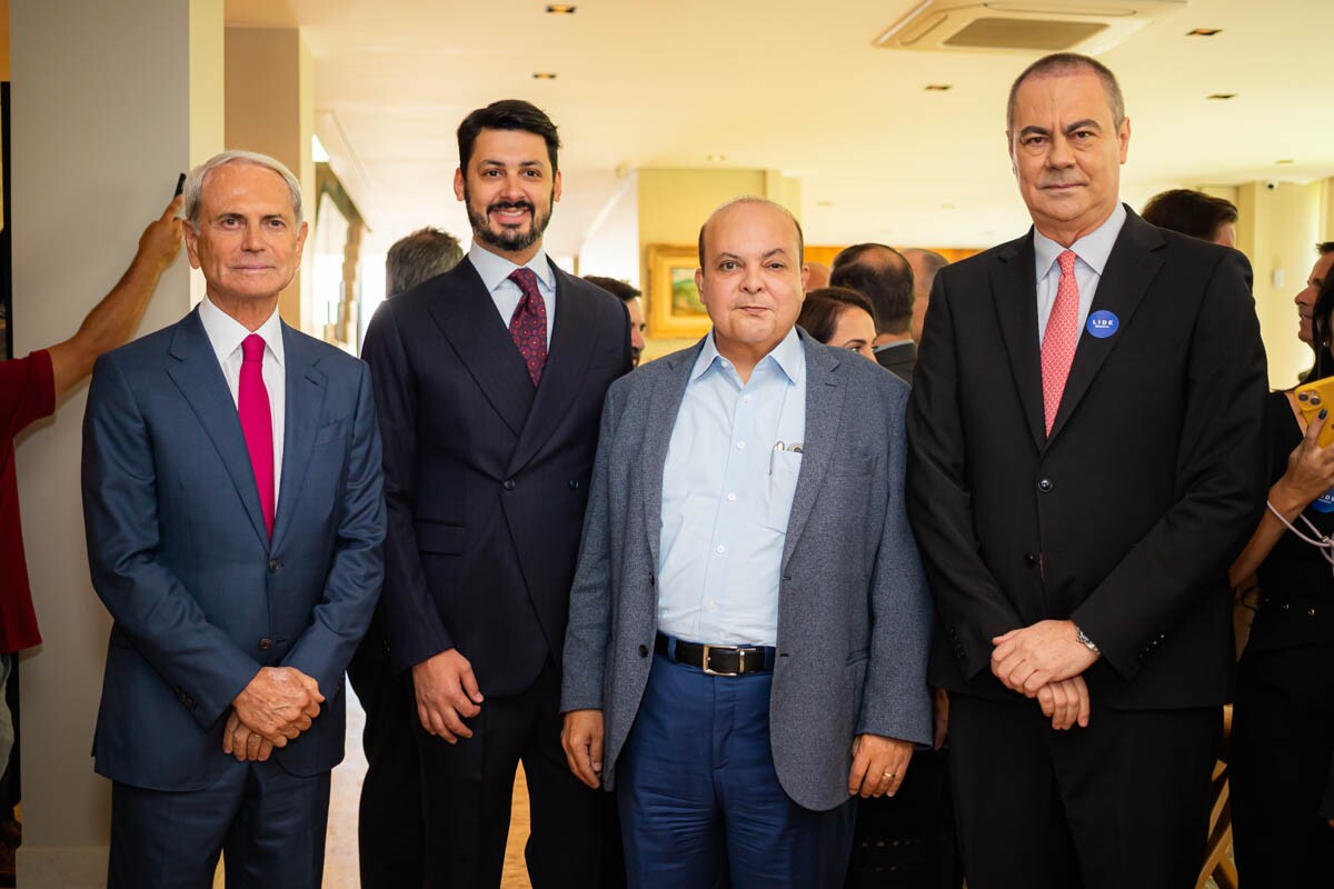 Paulo Octávio, Fernando Cavalcanti, Ibaneis Rocha e José Aparecido Freire (1)