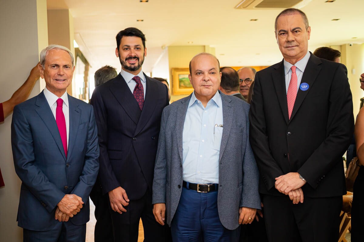 Paulo Octávio, Fernando Cavalcanti, Ibaneis Rocha e José Aparecido Freire (2)