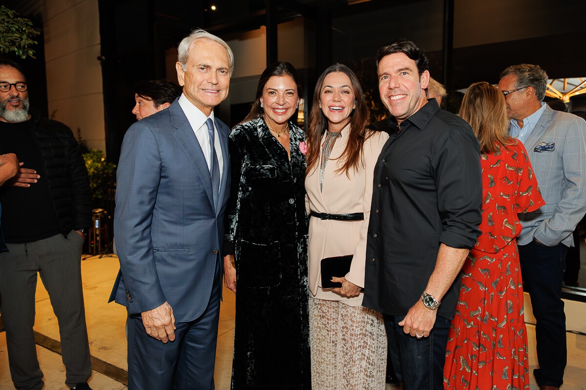 Paulo Octávio, Patrícia Justino Vaz, Anna Christina Kubitschek e Leandro Vaz