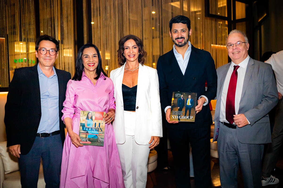 Rafael Badra, Lu Alackmin, Paula Santana, Fernando Cavalcanti e Jorge Eduardo - Rayra