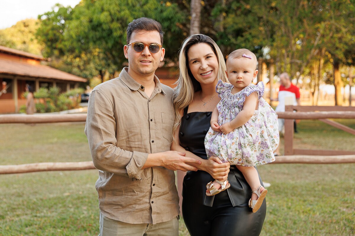 Rafael Gonçalves, Laissa Leite e Rafaela Gonçalves