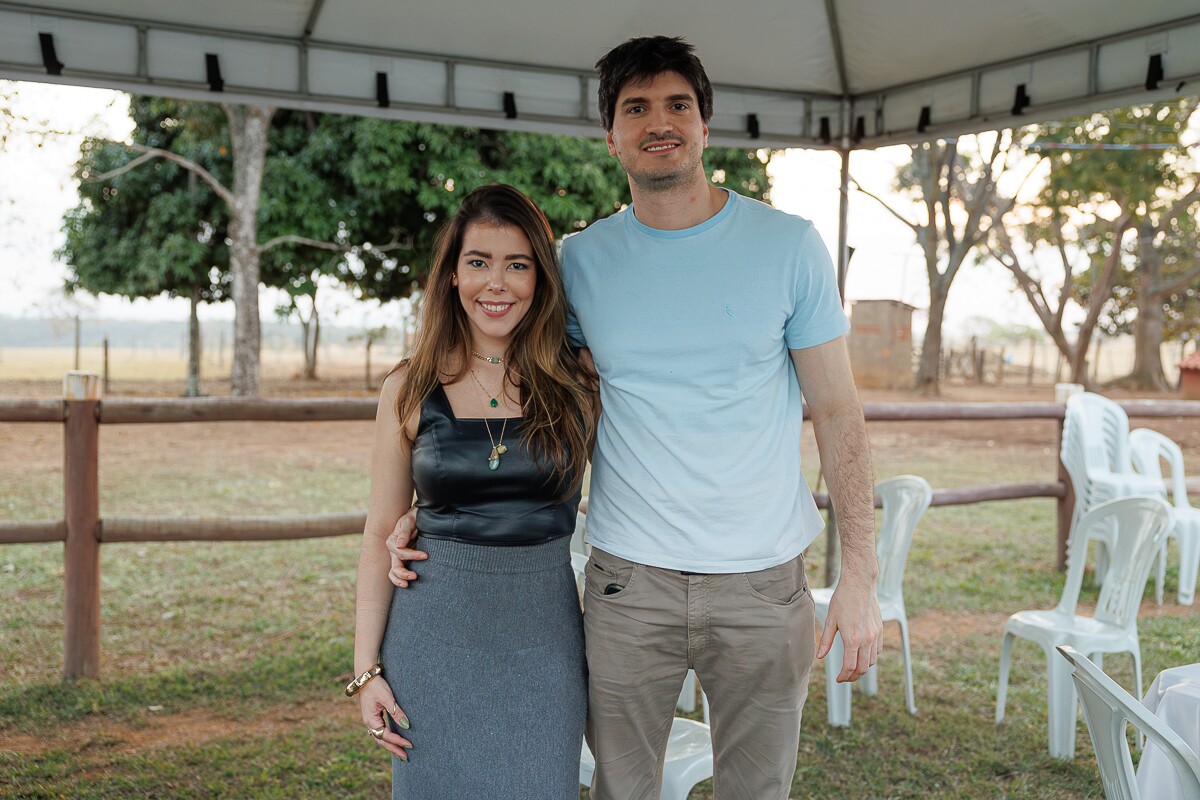 Renata Lima e Luiz Felipe Ribeiro