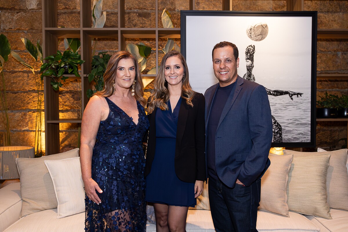 Roberta Mandelli, Yasodhara Chaibubi e Ricardo Secunho