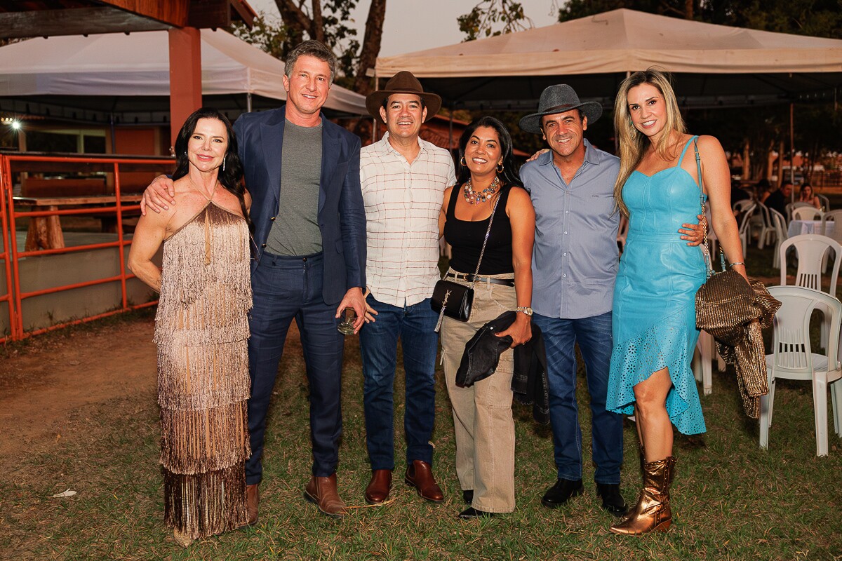 Roniz Lima, Rodrigo Durães, Cléber Lopes, Adriana Lopes, Guto e Roberta Rollemberg