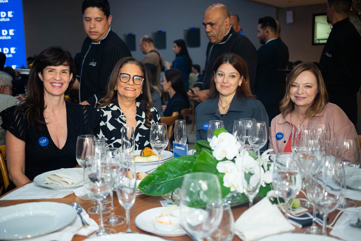 Samanta Sallum, Ana Dubeux, Ana Maria Campos e Denise Rothenburg