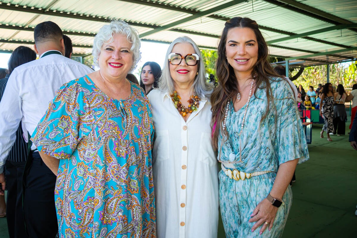 Sandra Brito, Hélvia Paranaguá e Paula Belmonte