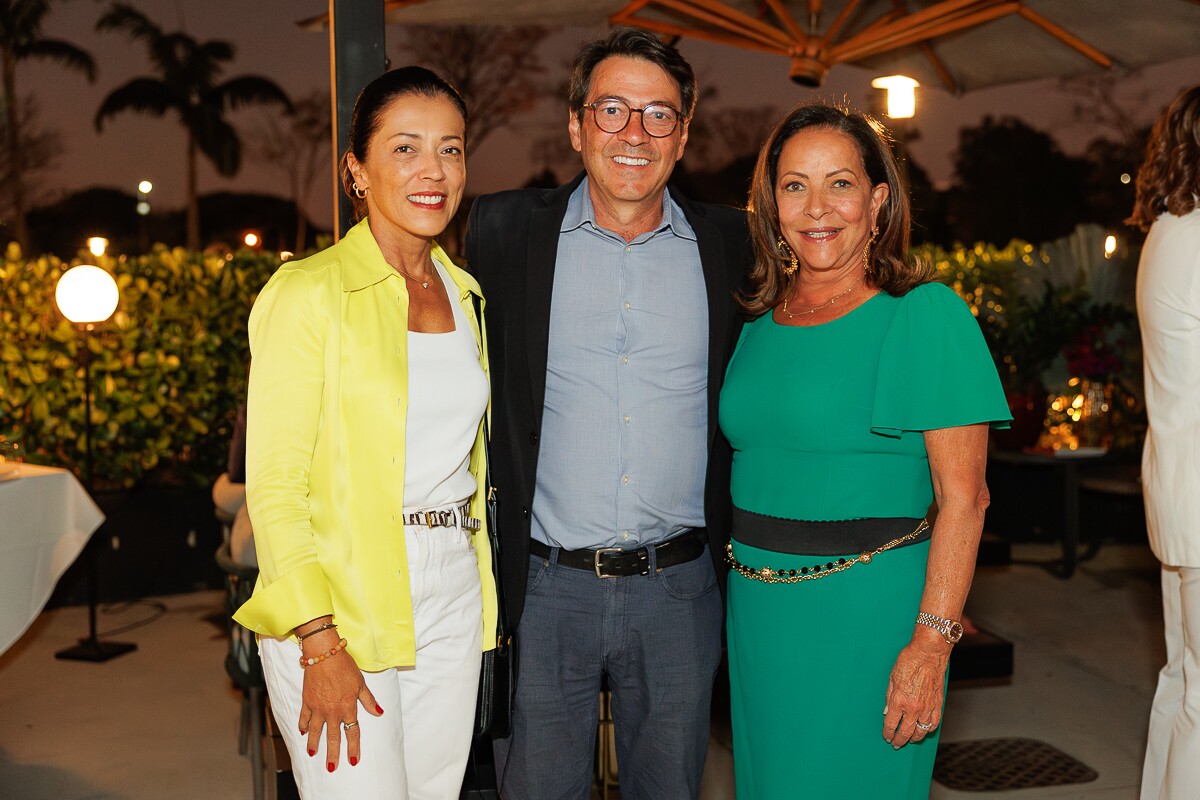 Silvia Badra, Rafael Badra e Sandra Costa