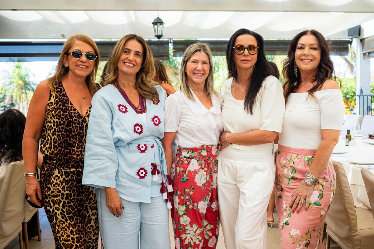 Soraia Debs, Karla Amaral, Kátia Galbinski, Virna Smith e Georgia De Luca