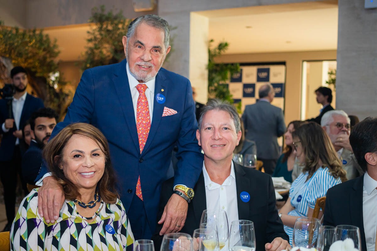 Sueli Rodrigues, Fábio de Carvalho e Leonardo Ávila