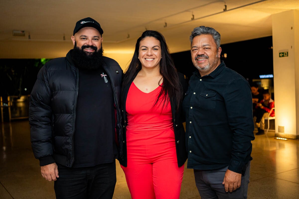 Tonny Guardieiro, Patrícia Gonçalves e Cleo Assis