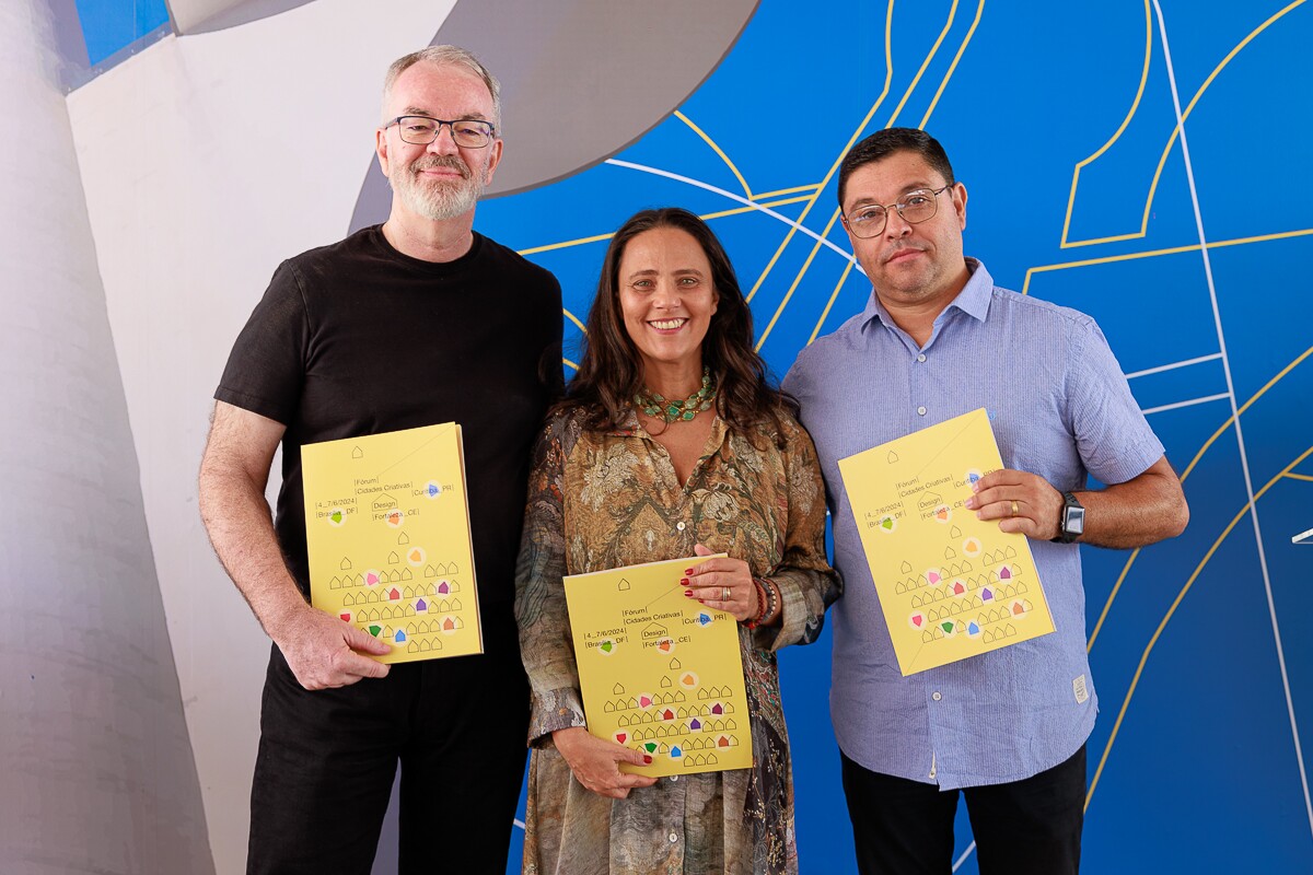 Wagner Alves, Alessandra Pinheiro e Marcos Moreira